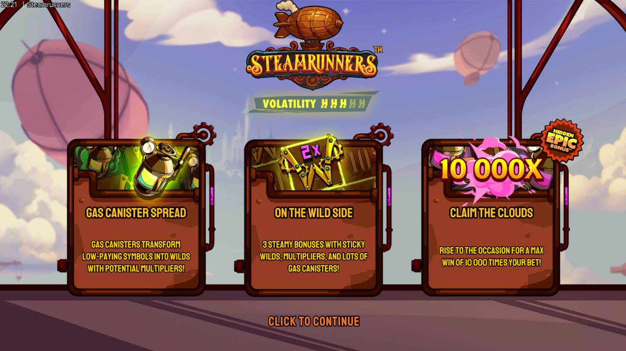 Steamrunners (Hacksaw Gaming) Image 1